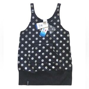 Polka Dot Knit Tank Top